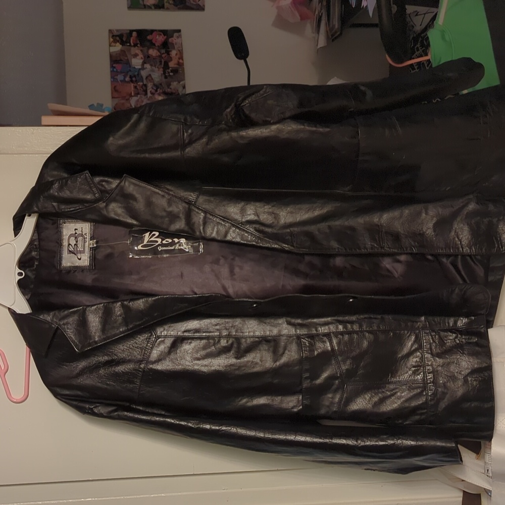 Men's 2xl leather jacket
